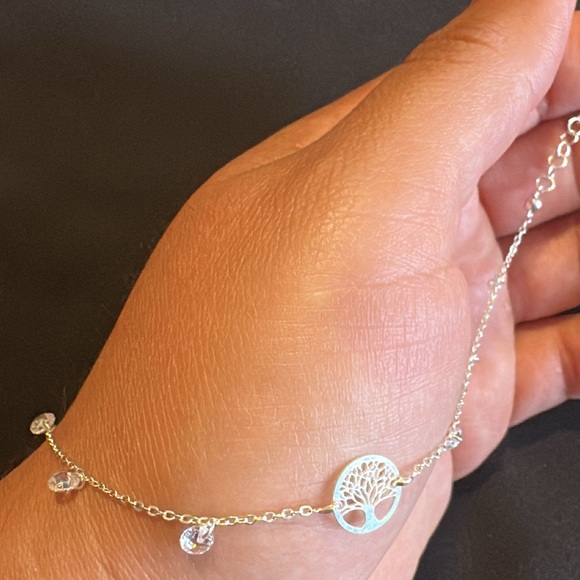 925 Sterling Silver Jewelry - Silver Tree of Life Bracelet